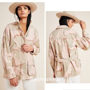 NWT🎉HP🎉Top Rated ANTHRO Lida Utility Jacket size medium